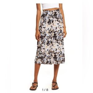 TREASURE & BOND: Button Front Skirt